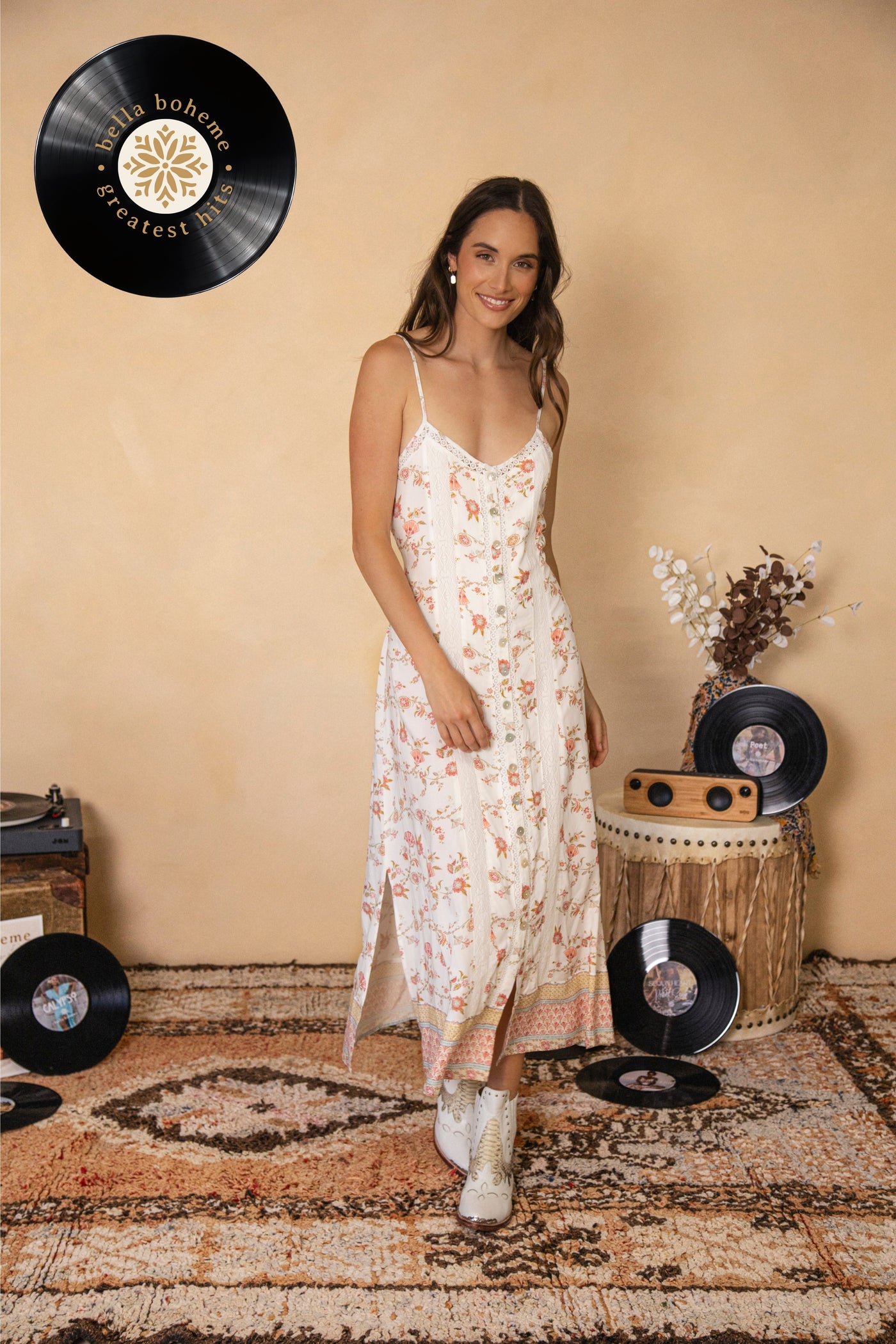 Antoinette Slip Dress - Delilah