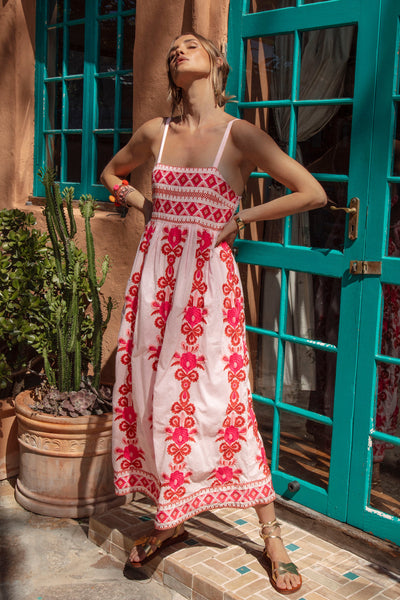 Cantina Embroidered Sundress