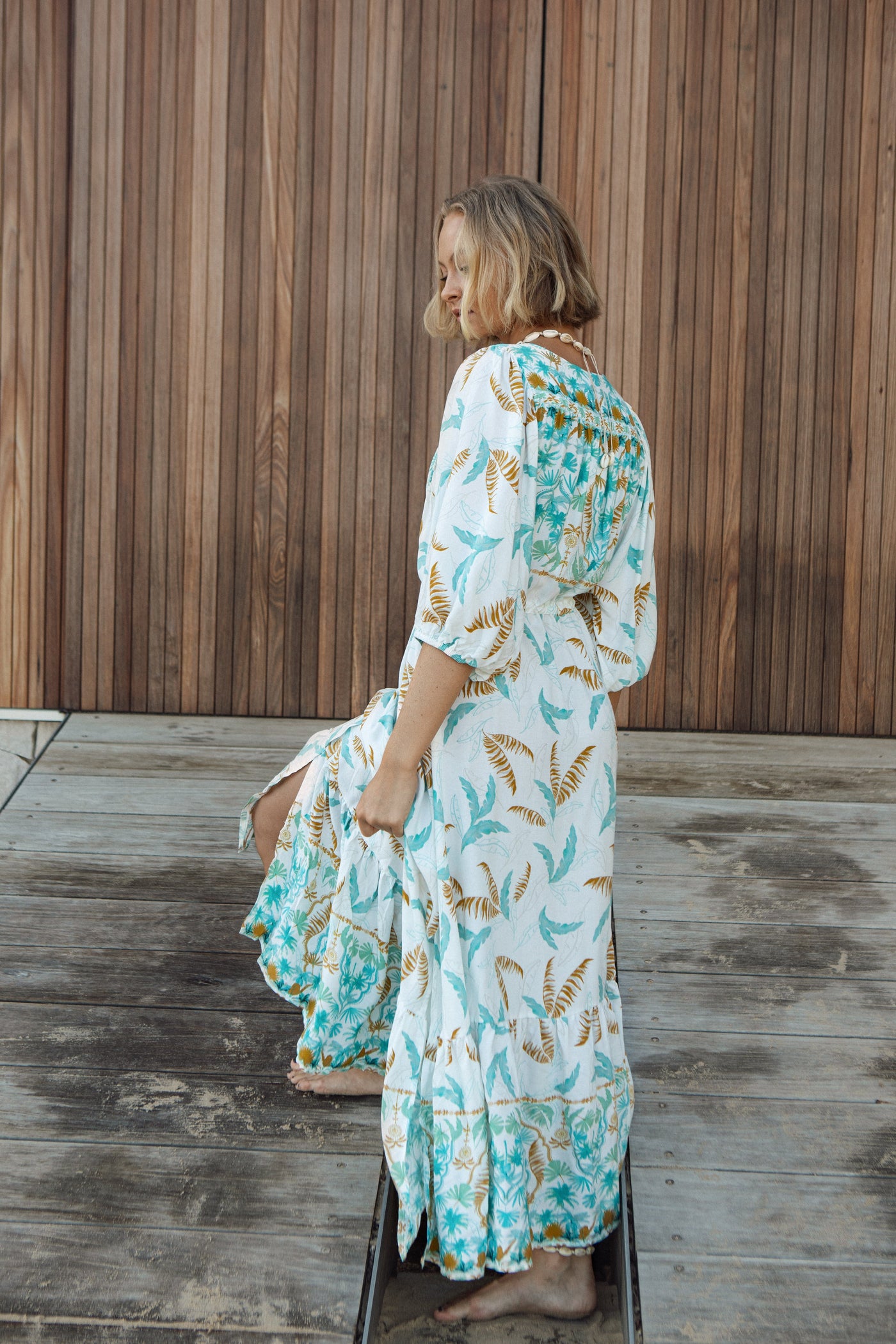Cleo Maxi Dress - Island Breeze