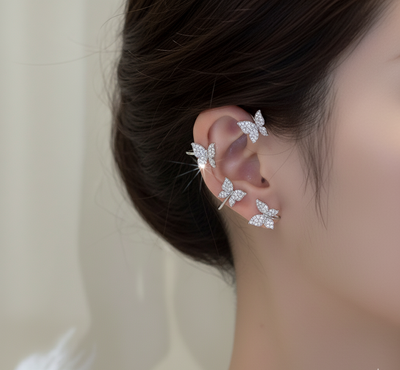 Celestia Butterfly Ear Cuff – Pair